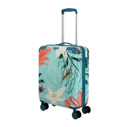 Чемодан Travelite Cruise Trolley S Print - turquoise lily