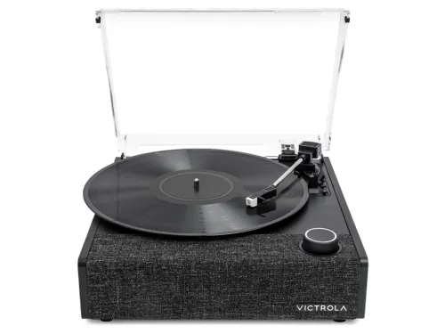 Gramofon Victrola Eastwood II VTA-74-BLK-INT Manualny Napęd paskowy Bluetooth Czarny