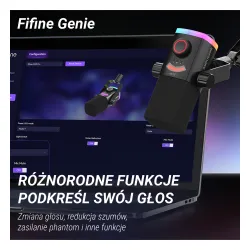 Mikrofon Fifine AM8PROT Przewodowy Dynamiczny Czarny