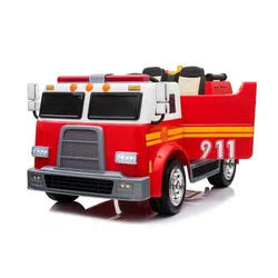 Wóz Strażacki Dla Dziecka Auto Na Akumulator Ll911 Akcesoria Pilot Eva Skóra
