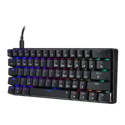 Klawiatura MAD DOG GK850K Gateron Red Czarny
