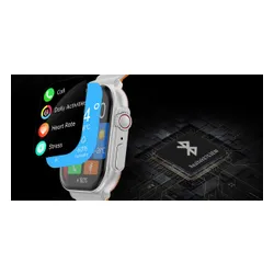Smartwatch IMIKI Frame Pro Srebrny