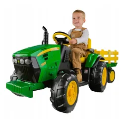 Traktor na Akumulator John Deere Ground Force 12V Peg Perego LiFePO4 litowy