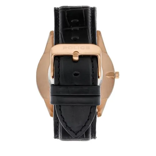 Polis Patriot Saati 15967jsr / 02 Black / Rose Gold