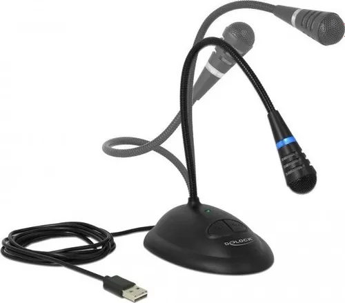 Delock USB Gooseneck Mikrofonu (65871)