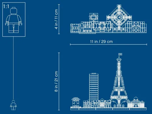 Конструктор Lego 21044 Architecture - Париж