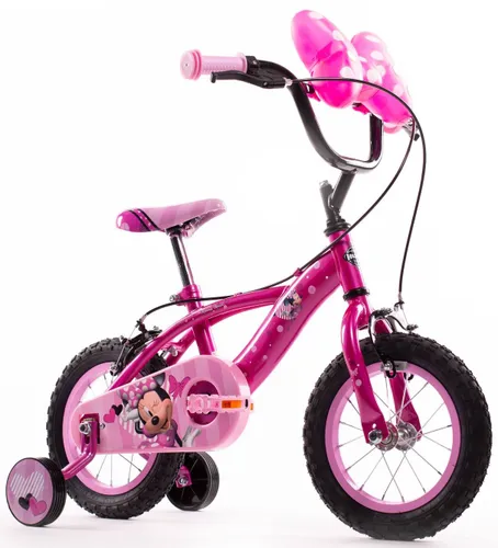 Rower dziecięcy HUFFY Disney Myszka Minnie 12 cali dla dziewczynki Różowy
