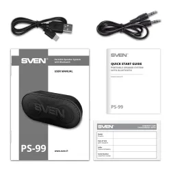 Głośnik Bluetooth Sven PS-99 10W Czarny