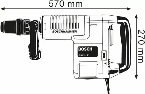 Bosch GSH 11 E Professional Döner Çekiç