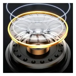 Słuchawki bezprzewodowe USAMS EP-43 Metal USB-C Dokanałowe Mikrofon Czarny