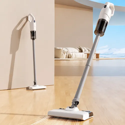 Odkurzacz bezprzewodowy RESTEQ LC-720 ręczny pionowy biały 110 W 0,6 L USB