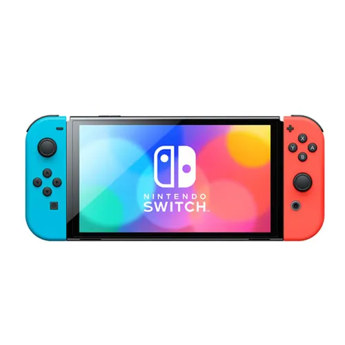 Игровая консоль Nintendo Switch OLED Neon Red/Blue (Красно-Синяя)