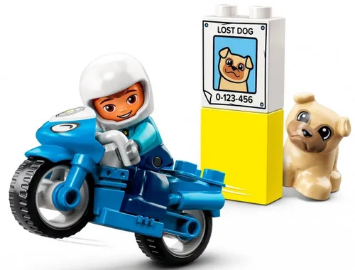 LEGO Duplo 10967 Motocykl Policyjny