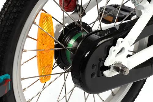 Rower dziecięcy KARBON Superlight Automatic 16 cali dla chłopca Czerwony