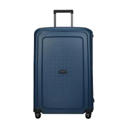 Большой чемодан Samsonite S'Cure Eco-темно-синий