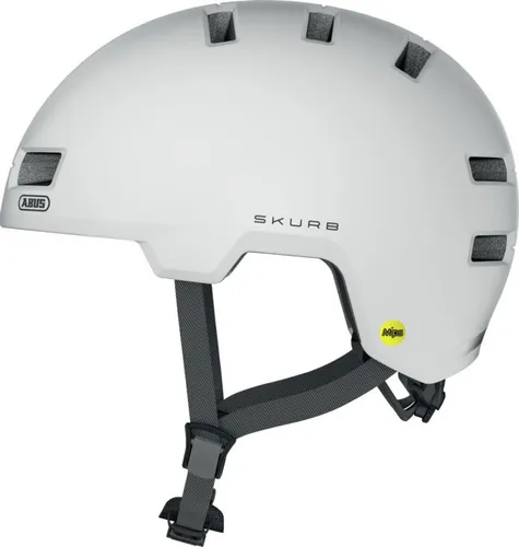 Kask ABUS Skurb Polar Biały (rozmiar M) MIPS