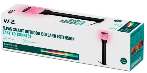 Lampa stojąca WiZ ogrodowa Bollard 3,6W Czarny