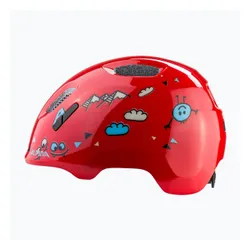 Kask rowerowy dziecięcy Alpina Ximo 2 Jr red smile gloss