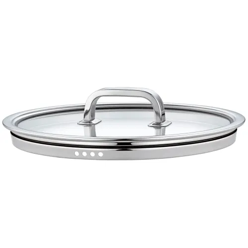 SPRING Finesse2+ 24 cm - pokrywka do odcedzania szklana