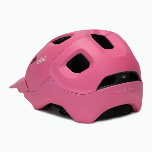 Kask rowerowy POC Axion actinium pink matt