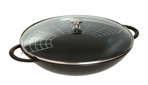 Patelnia Staub 40509-398-0 Indukcja Stal nierdzewna 37cm