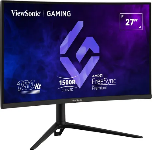 Monitor VIEWSONIC VX2718-2KPC-MHDJ 27" 2560x1440px 180Hz 1 ms [MPRT] Curved