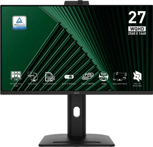Monitor MSI Pro MP275QPDG 27" 2560x1440px IPS 100Hz 1 ms [MPRT]