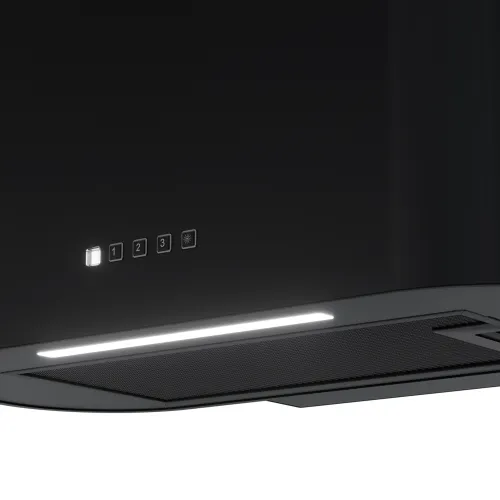 Okap Akpo WK-10 Ellipse WL SLIM T800 Czarny