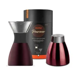 Przelewowy ekspres do kawy Pour Over PO300 Asobu - maroon