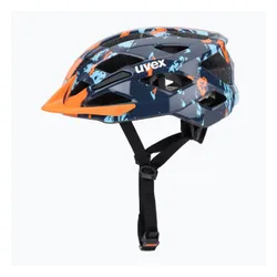Kask rowerowy dziecięcy UVEX Air Wing 2 papaya/bubble blue