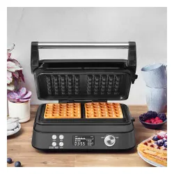 Gofrownica GASTROBACK 42449 1600W LCD 5 trybów pieczenia