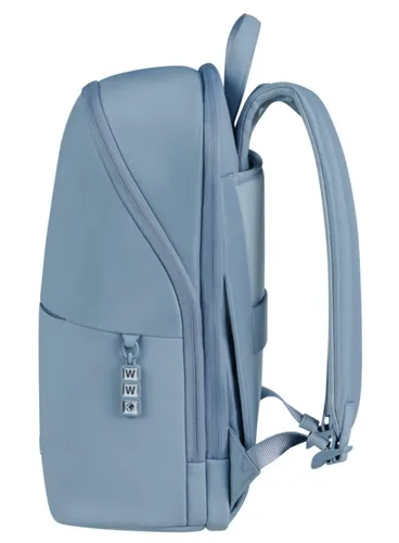 Рюкзак женский для ноутбука Samsonite 4Pack Round 14,1" - dusty blue