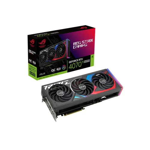 Karta graficzna ASUS ROG Strix GeForce RTX 4070 Ti Super OC Edition 16GB GDDR6X 256bit DLSS 3