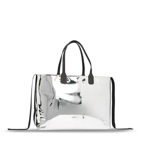 Сумка Tommy Hilfiger Iconic Tommy Tote Metal AW0AW15202 Metallic Silver 0io