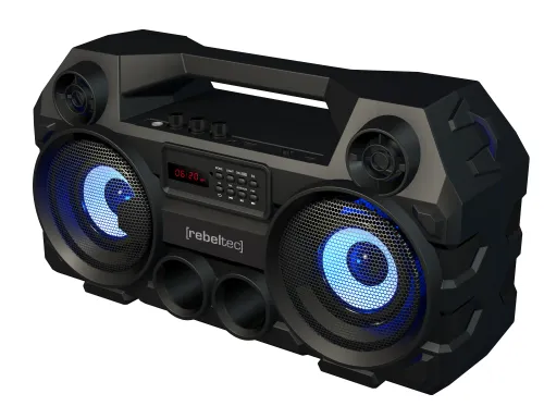 Głośnik Bluetooth Rebeltec SoundBOX 465 40W Radio FM Czarny