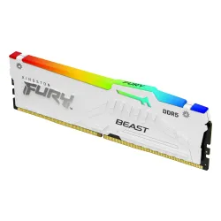 Pamięć RAM Kingston FURY Beast RGB DDR5 16GB 6000 CL36 Biały