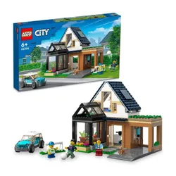 LEGO City 60398 aile evi ve elektrikli araç