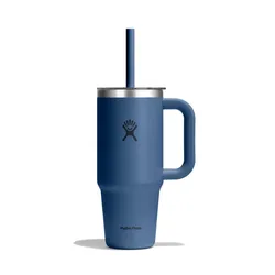 Kubek termiczny Hydro Flask 24 Oz  Travel Tumbler Clear Lid (710 ml) - harbor blue