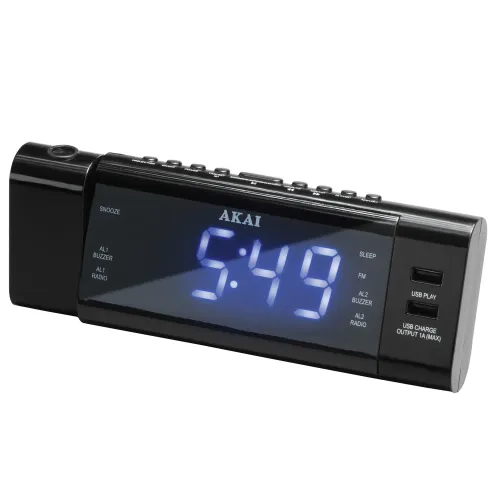 Budzik AKAI ACR-3888 Czarny