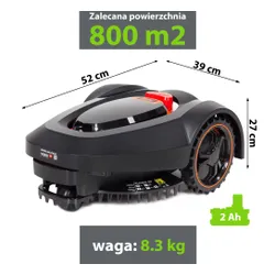 Robot cositoare NAC RLM800-NG