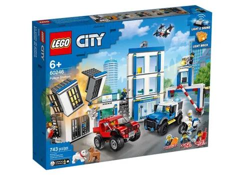 Конструктор Lego City 60246 полицейский участок