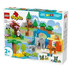 LEGO Klocki DUPLO 10446 Rodziny dzikich zwierząt 3 w 1