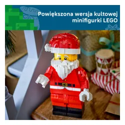 LEGO 40820 Powiększona minifigurka Świętego Mikołaja