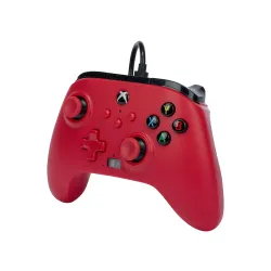 Pad PowerA Enhanced Artisan Red do Xbox Series X/S, Xbox One, PC Przewodowy