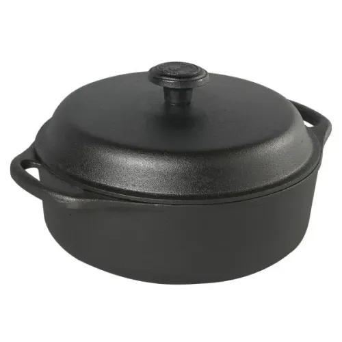 SKEPPSHULT 3 l – garnek żeliwny z pokrywką