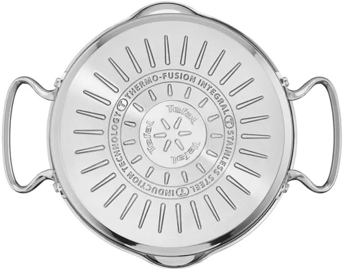 Zestaw garnków TEFAL Duetto+ G719S674 16 cm/20 cm/24 cm (6 elementów) Stal nierdzewna 18/10 Możliwość mycia w zmywarce