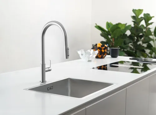 Bateria FRANKE Maris Slim Clear Water 120.0730.870 Chrom