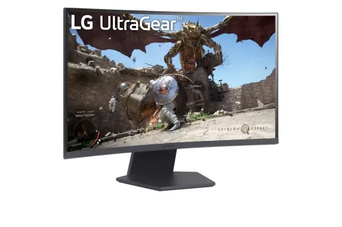 Monitor LG UltraGear 27GS60QC-B 27" 2K VA 180Hz 1ms Zakrzywiony Gamingowy