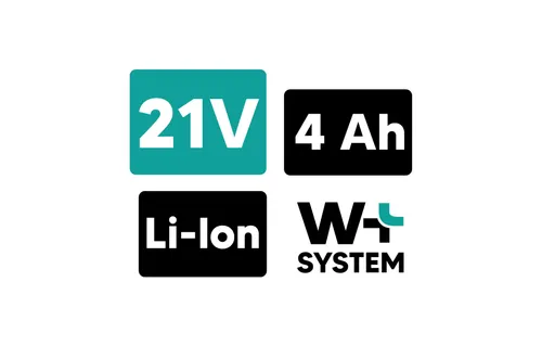 Akumulator litowo-jonowy 21V 4Ah wydajna bateria Li-Ion WAART