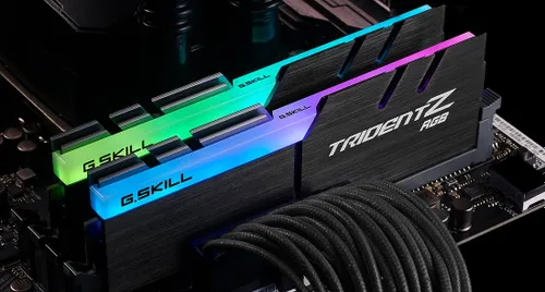 Pamięć G.Skill Trident Z RGB, DDR4, 64 GB, 4000MHz, CL18 (F4-4000C18D-64GTZR)